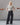 Dark navy men’s foundation jeans with relaxed straight-leg fit and belt loops
