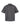 Black camp shirt with white dot print, short sleeves and button-front placket.