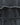 Faded trench coat detail: dark gray button and frayed trim with belt strap at waist.