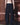 Dark navy denim jeans with back patch pockets and belt loops