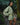 Light green bomber jacket with black-trimmed collar, front zipper, and zip pocket details