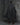 Long hooded dark cape, back view, full cape length with silver snap pattern