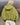 Green nylon TMBY jacket back view with hood and cinched hem