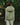Back view of light green hooded puffer vest with hood and full-length zipper.