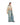 Gold holographic cropped parachute jacket with hood and high collar with loose drape