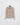 Beige plaid button-up shirt with pointed collar and long sleeves