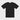 Black THEO jersey T-shirt, ribbed crew neck and small THEO logo at lower hem