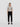 Black cropped sweatpants with drawstring waist; model front view, full length legs.