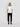 White short-sleeve jersey T-shirt with crew neck, minimal front