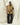 Apex Utility Vest in Beige made from Japanese Cordura fabric, front