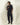 THEO Airframe Parachute Trousers in Navy made from featherweight Japanese cotton, male front view