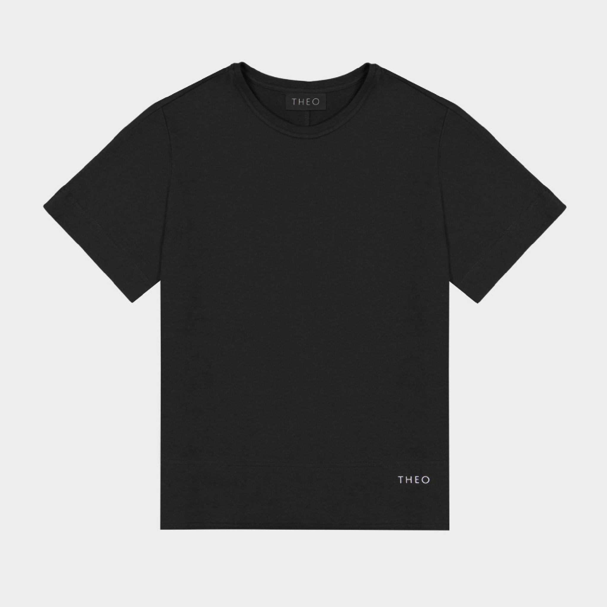 JERSEY T-SHIRT WITH THEO LOGO