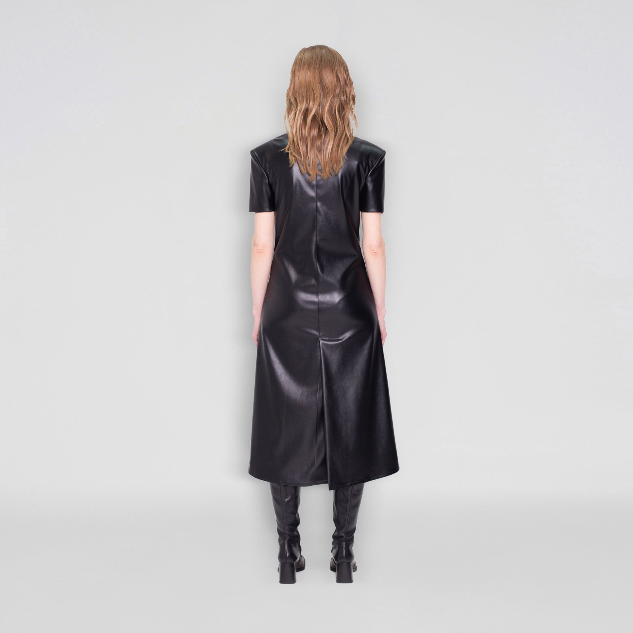 A-LINE MIDI DRESS
