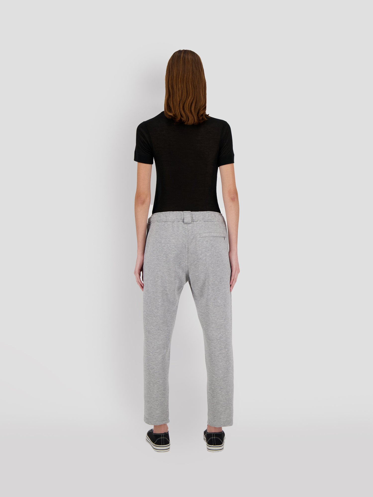 CROPPED SWEATPANTS WITH THEO LOGO